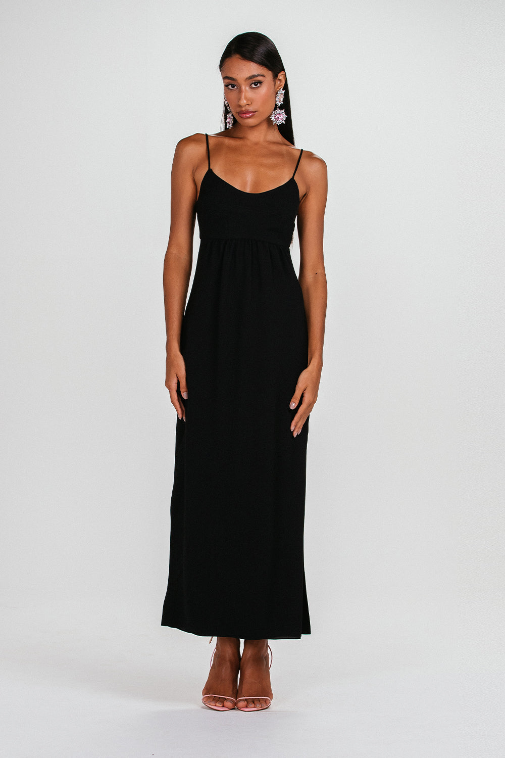 Vestido Janete - Preto