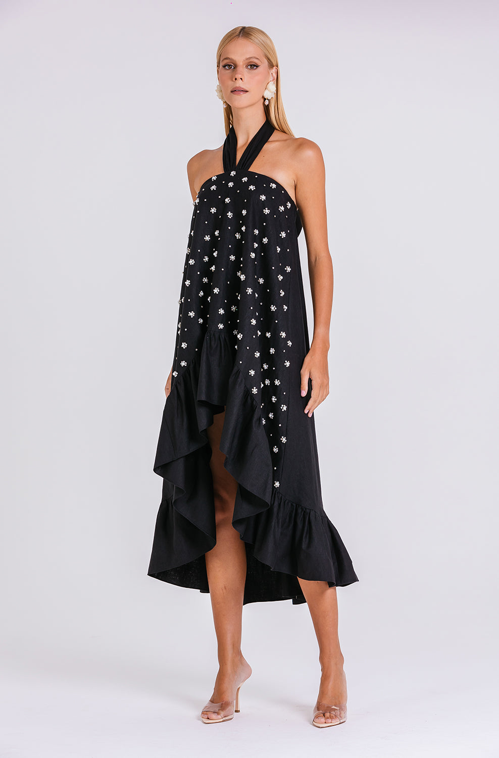 Vestido Solares - Preto