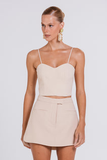 Short Saia Giu - Latte