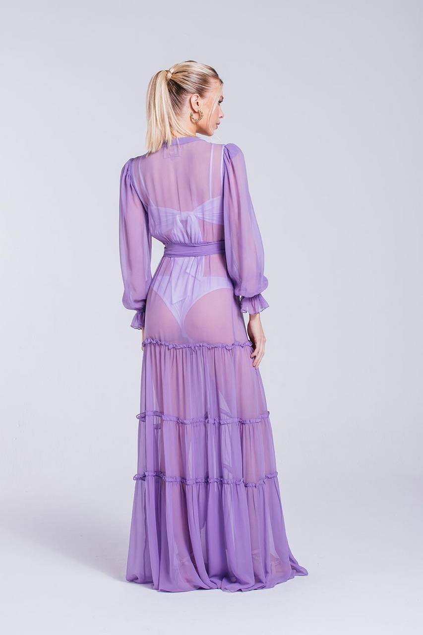Vestido Jade - Lilás