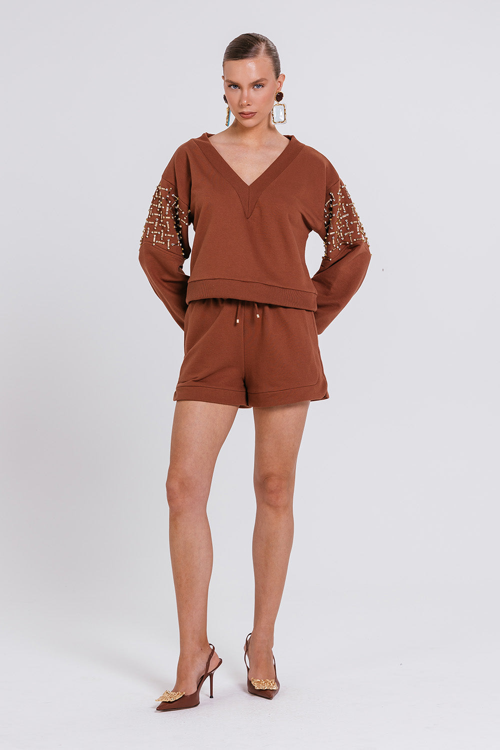 Short Camila - Chocolate