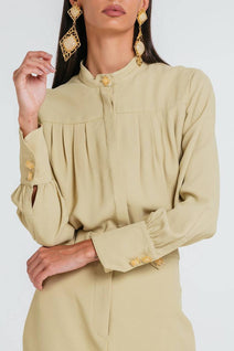Camisa Duda - Sepia
