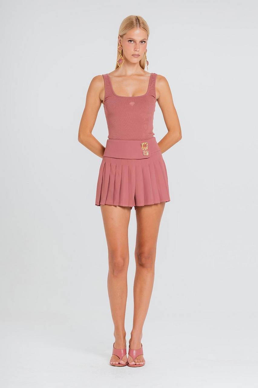 Short Saia Madelaine - Malva