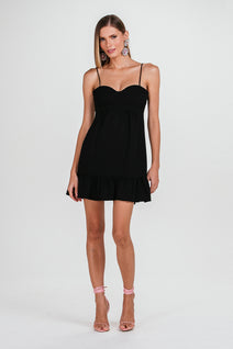 Vestido Eglantine - Preto