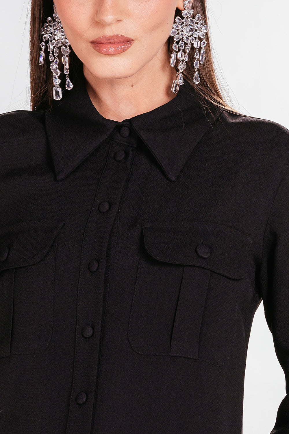 Camisa Samile - Preto