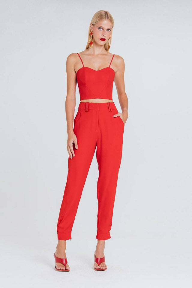 Top Elana - Rouge