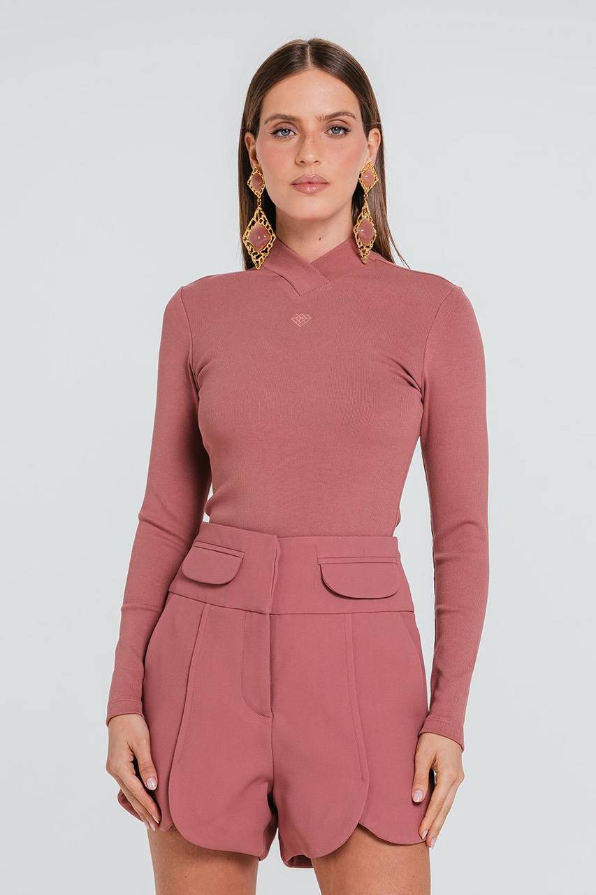 Blusa Samy - Malva