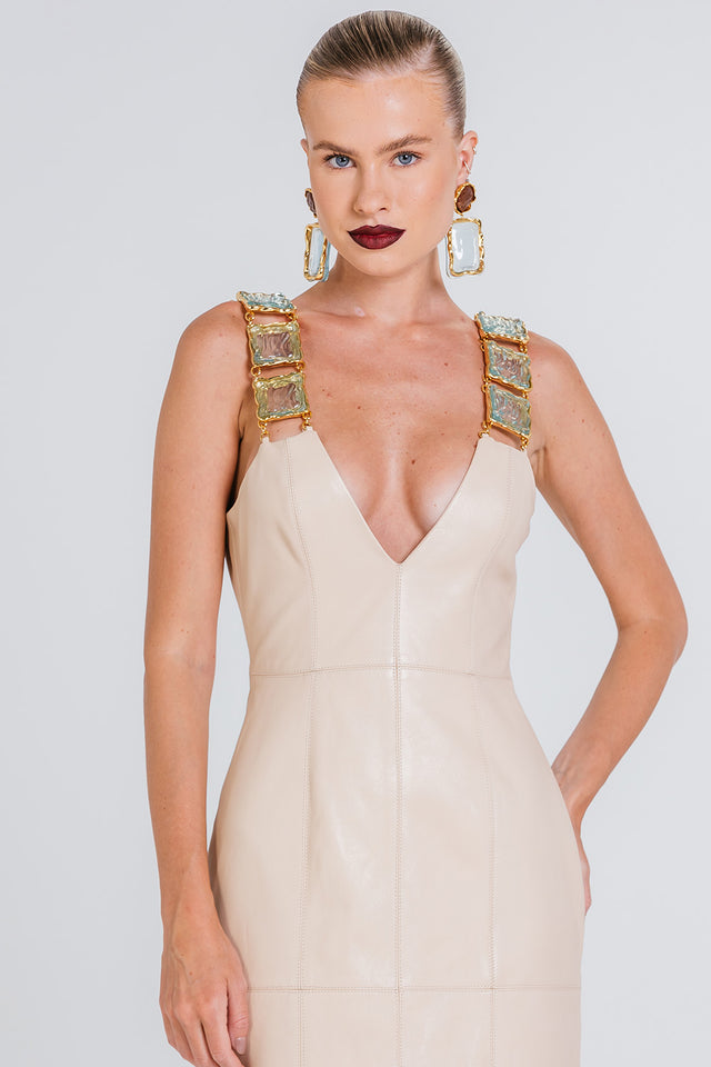 Vestido Maya - Latte