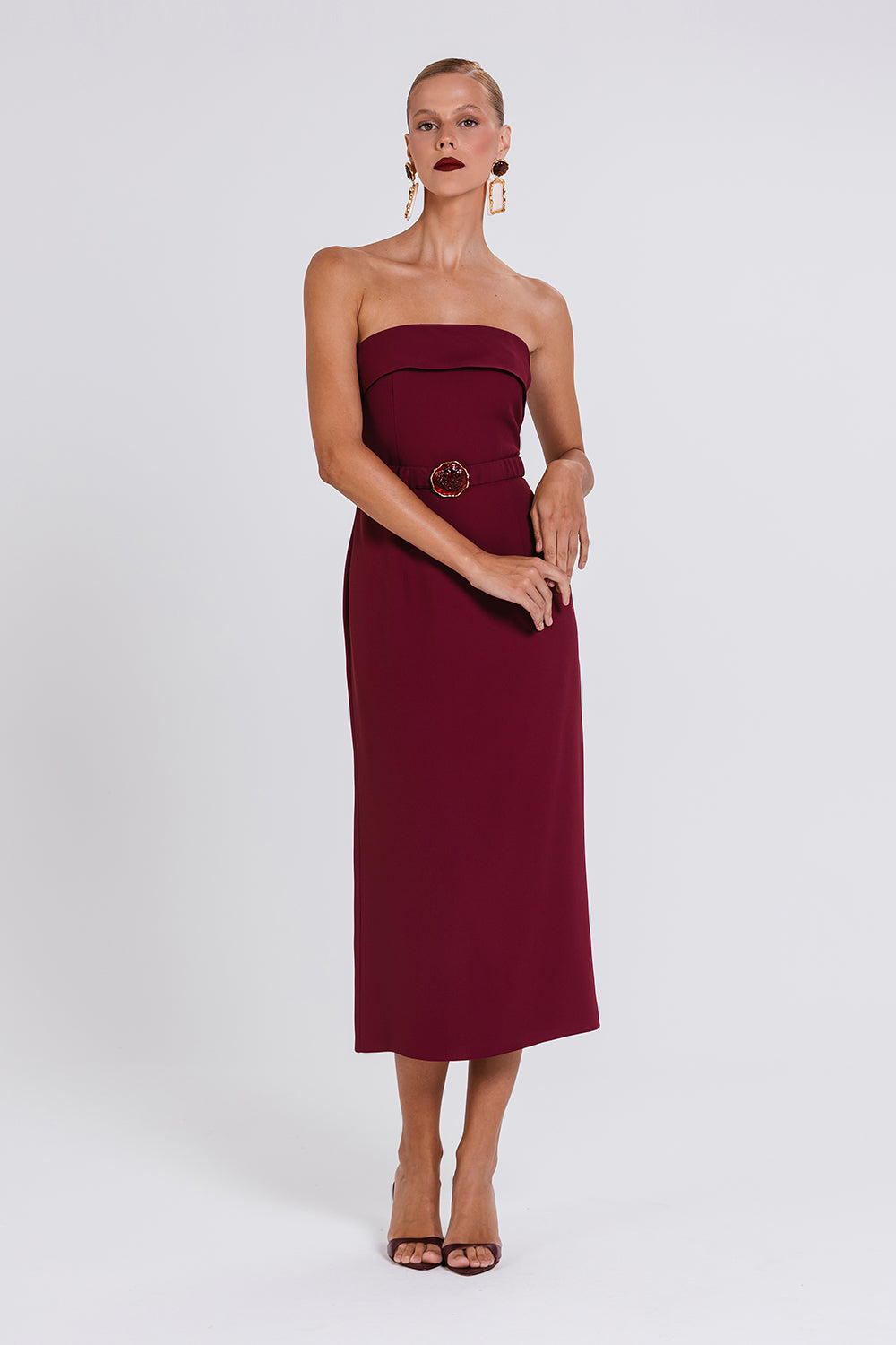 Vestido Ema - Cabernet