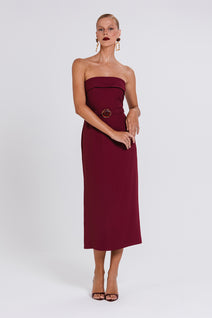 Vestido Ema - Cabernet