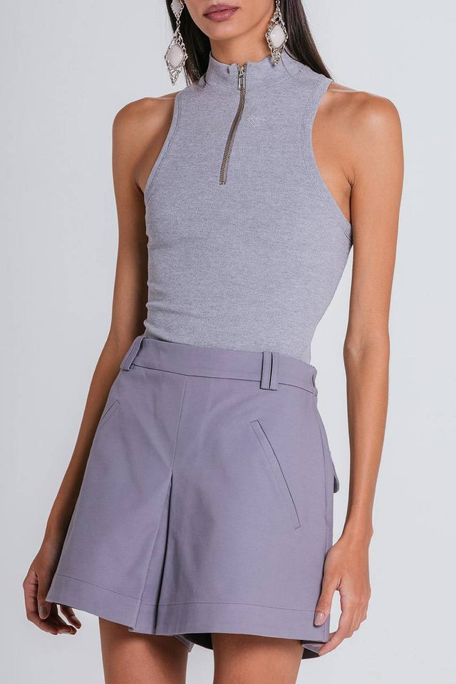 Short Saia Teca - Mescla