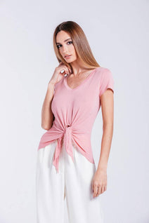 T-shirt Nó - Rosa Pálido