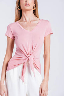 T-shirt Nó - Rosa Pálido