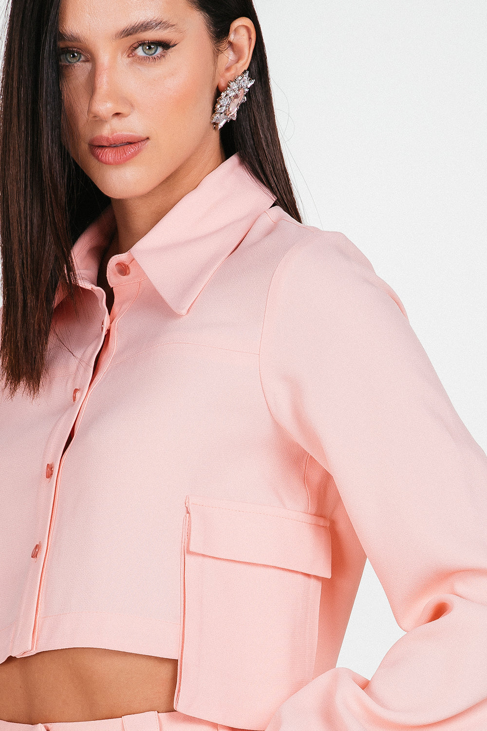 Camisa Lali - Peach