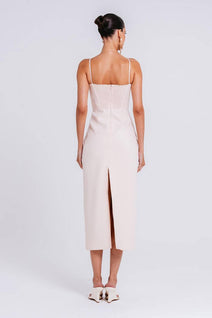 Vestido Iohara - Areia