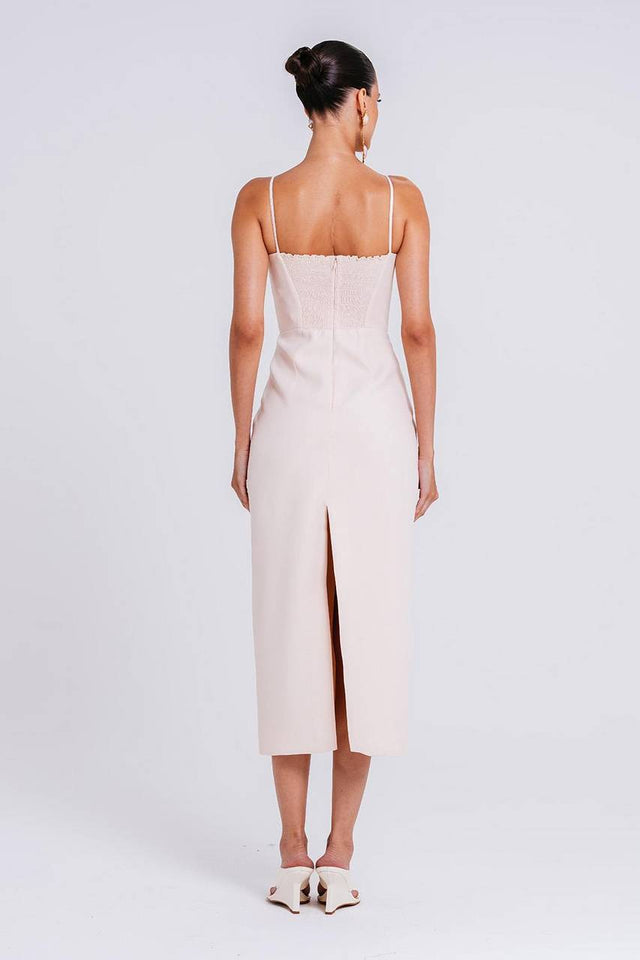 Vestido Iohara - Areia