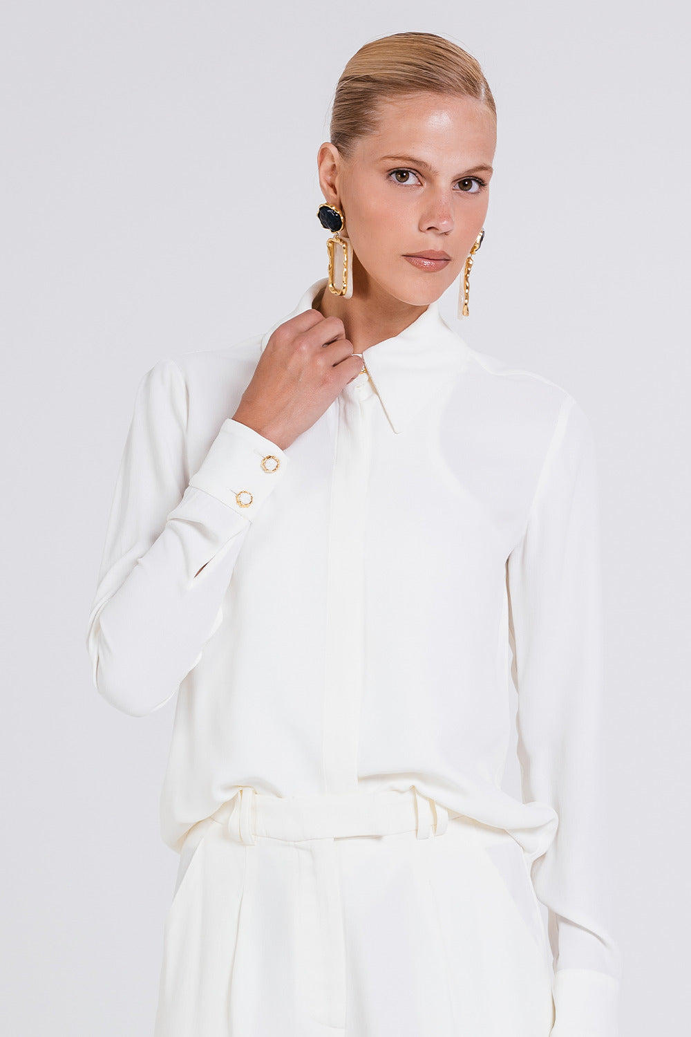 Camisa Cecilia - Vanilla