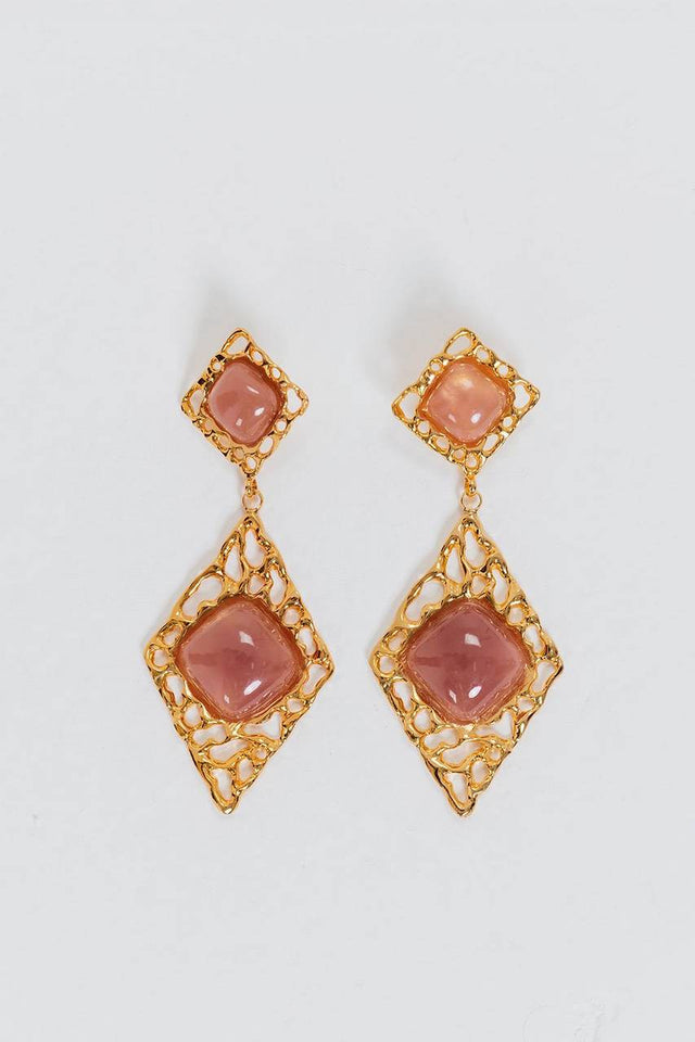 Brinco Action Gold - Malva