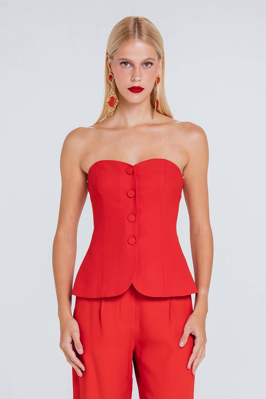 Top Tilda - Rouge