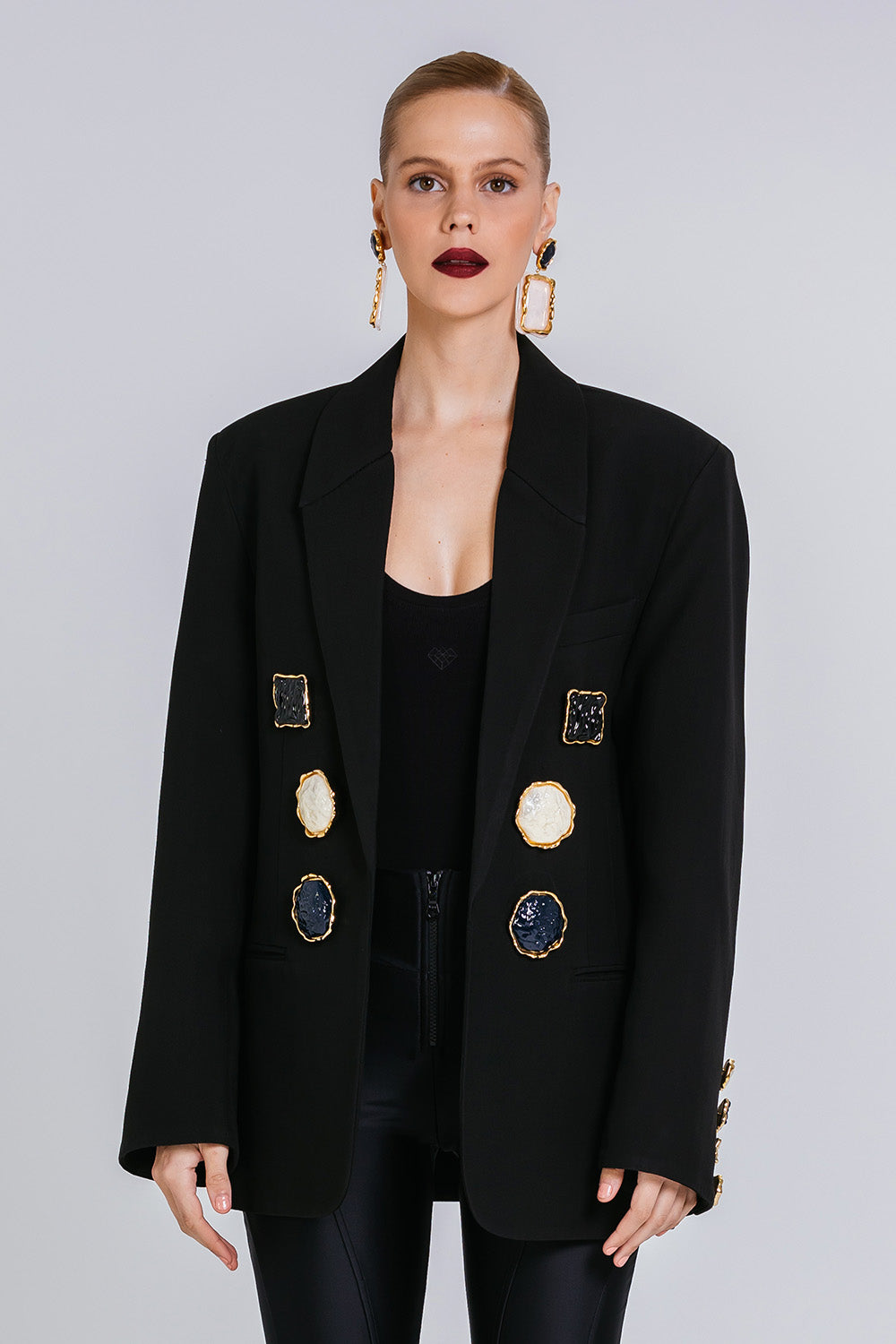Blazer Rudge - Preto