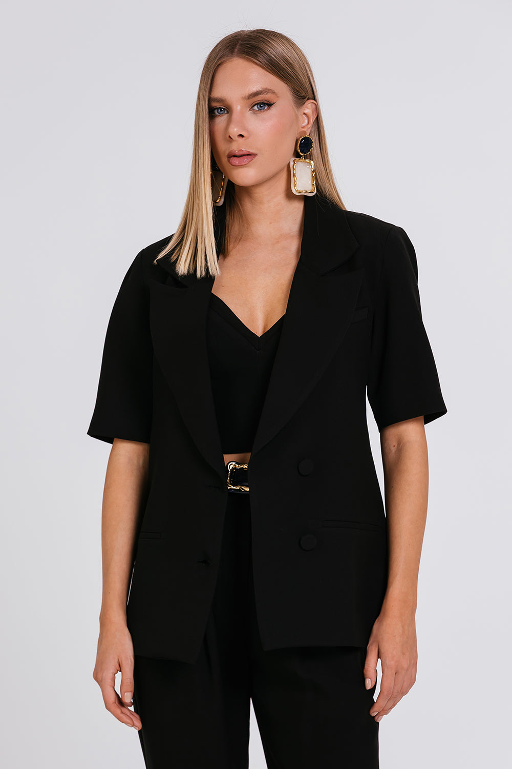 Blazer Junia - Preto