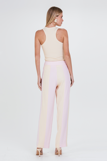 Calça Onda - Blush/banoffee