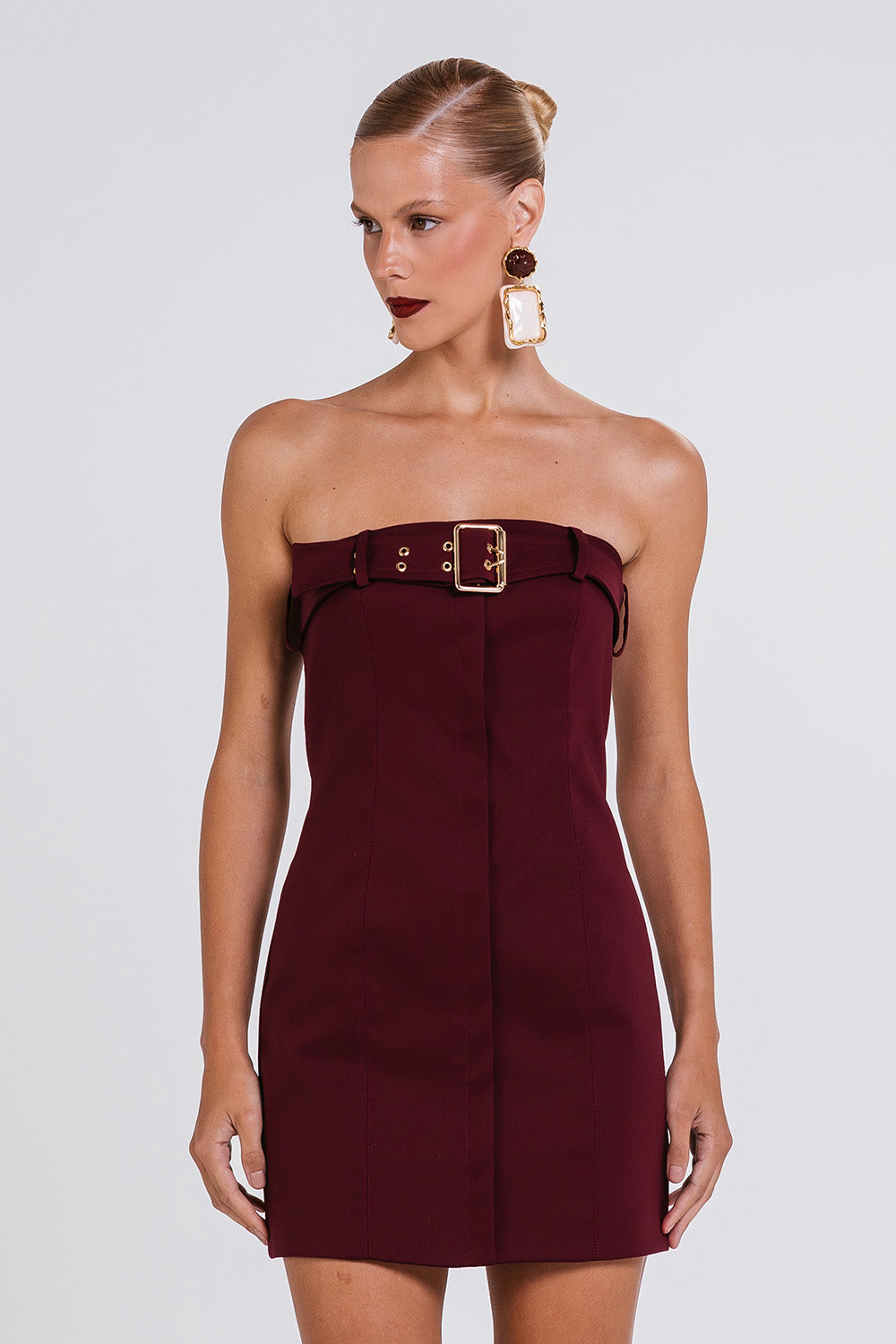 Vestido San - Cabernet