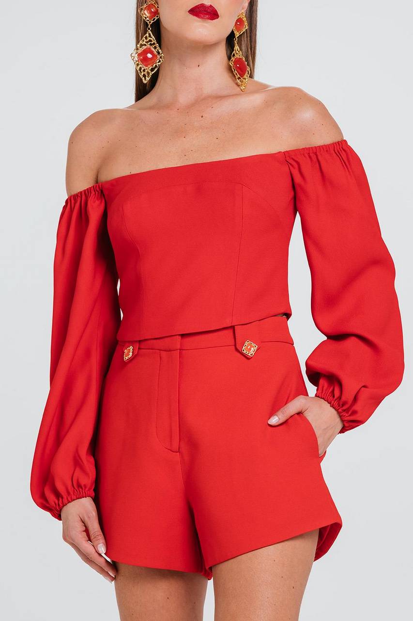 Top Mima - Rouge