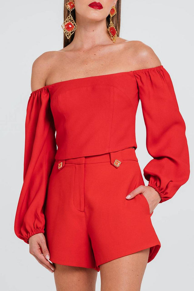 Top Mima - Rouge