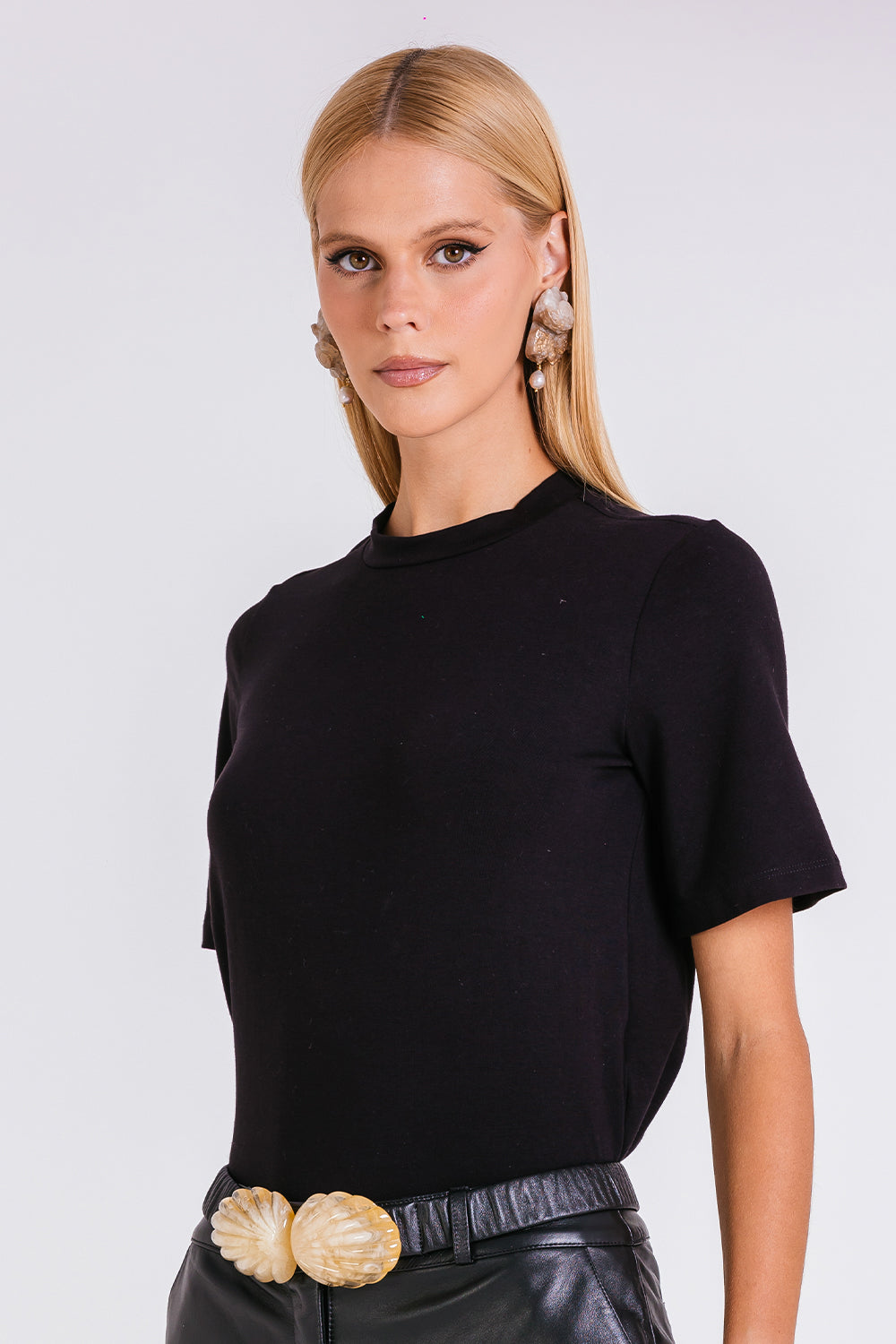 T-shirt Giu - Preto