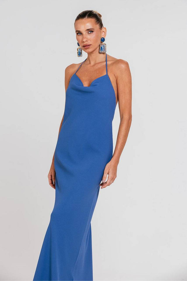 Vestido Glenda - Blues