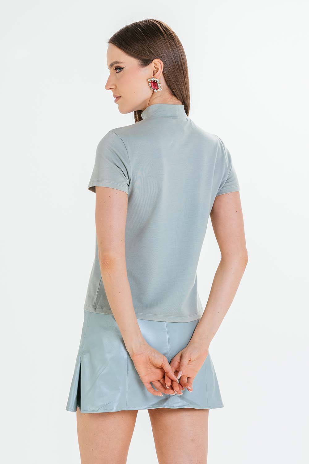 Blusa Vic - Sage