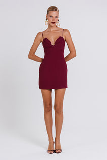 Vestido Mavila - Cabernet