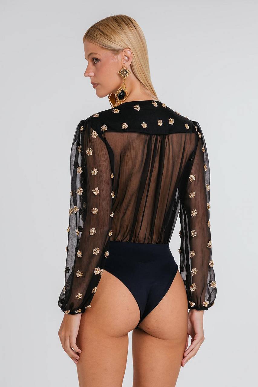 Body Poliana - Preto