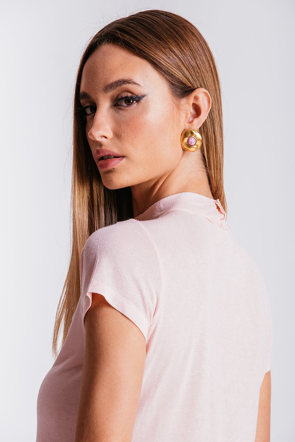 T-shirt Ana - Rosa Pastel