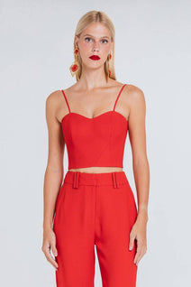 Top Elana - Rouge