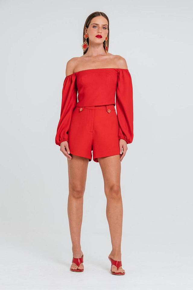 Top Mima - Rouge