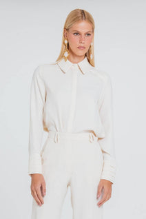 Camisa Delfina - Marfim