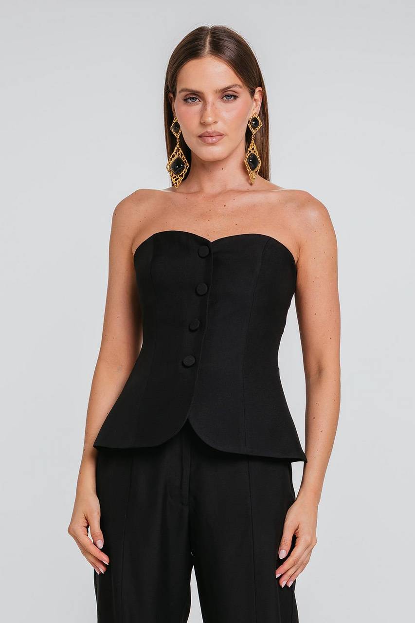 Top Tilda - Preto