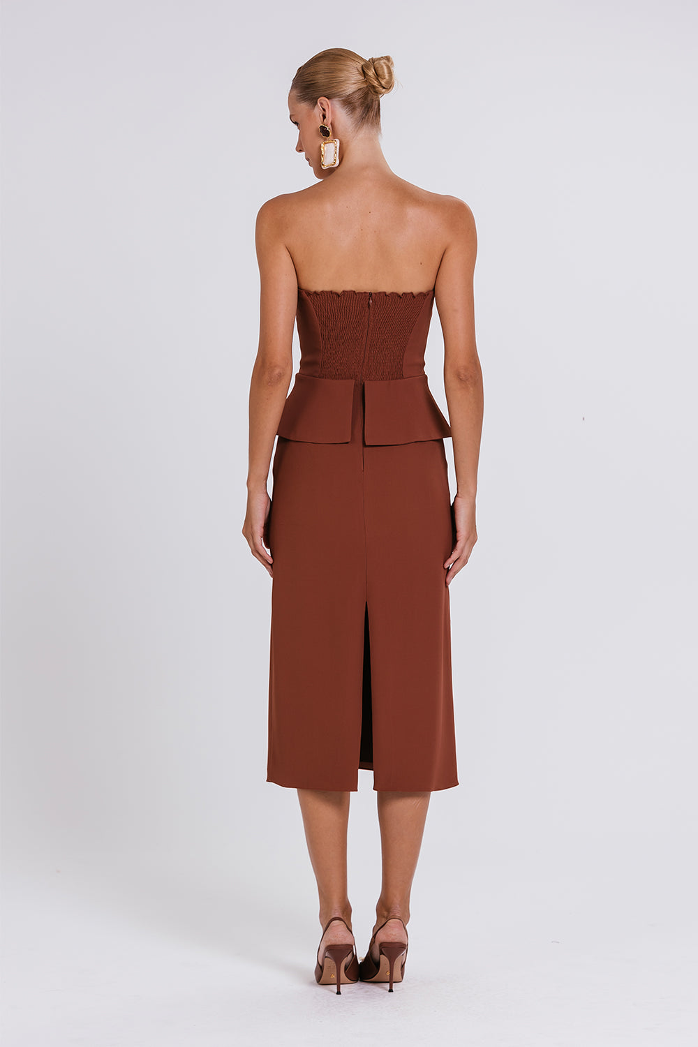 Vestido Ane - Chocolate