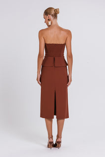 Vestido Ane - Chocolate