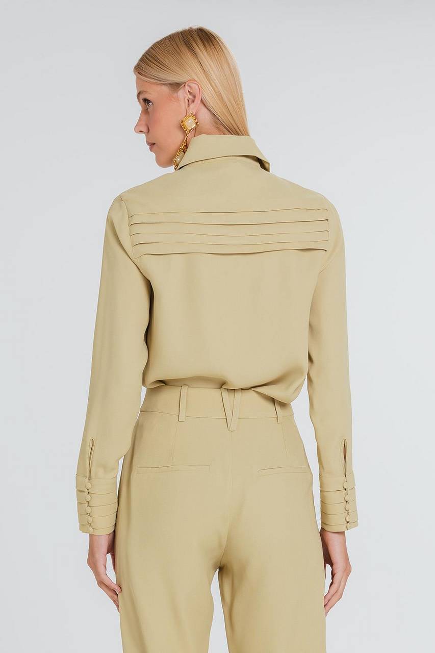 Camisa Delfina - Sepia