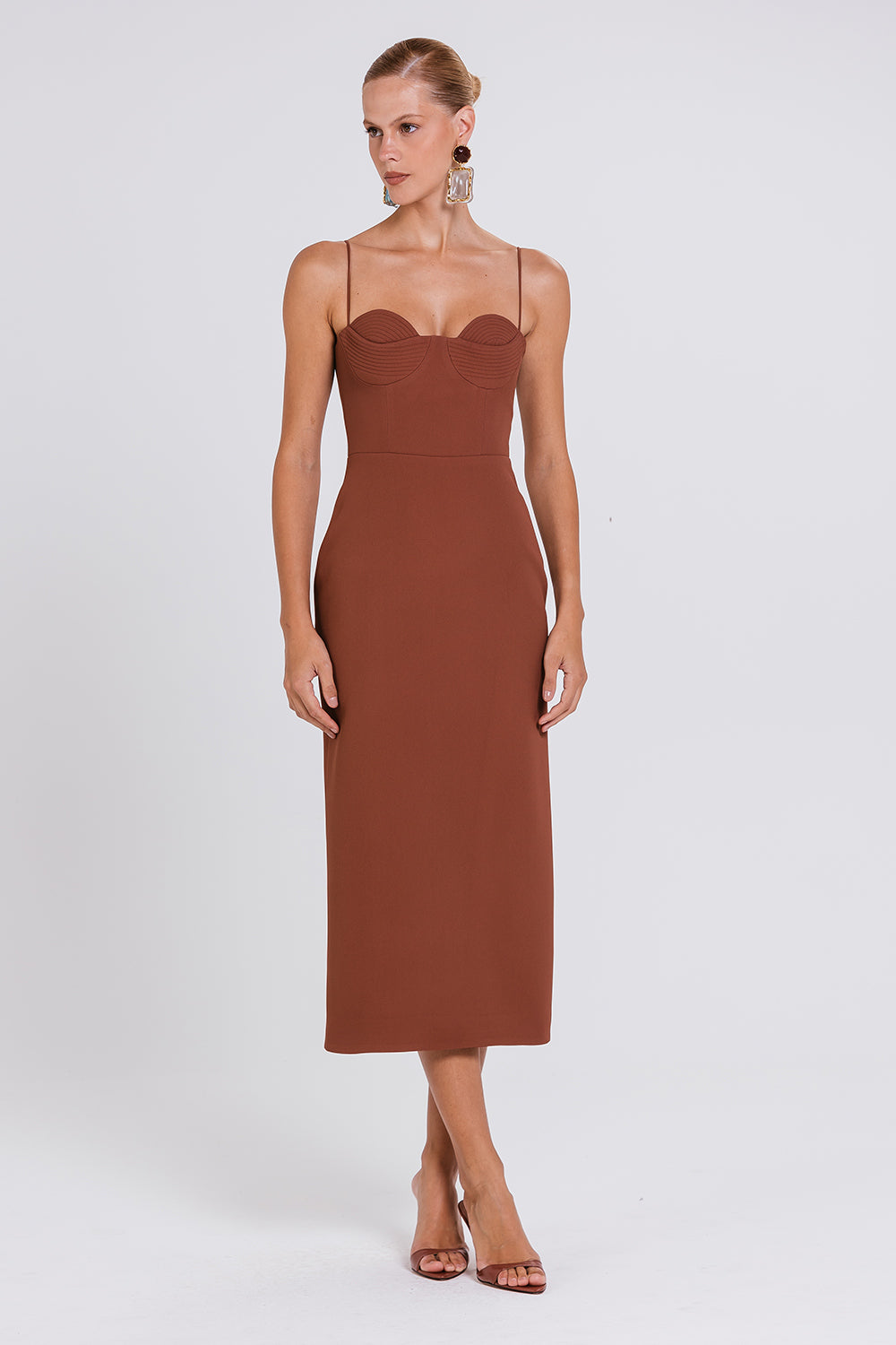 Vestido Iohara - Chocolate