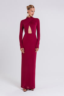 Vestido Janice - Cabernet