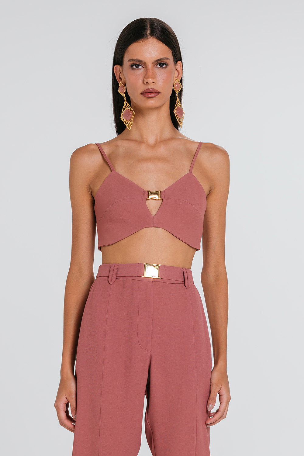 Top Lupita - Malva