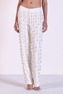 Calça Fan Fan - Off White