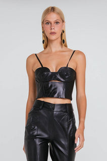 Top Leonora - Preto