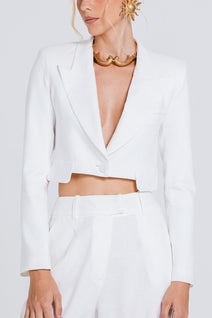 Blazer Pati - Off White
