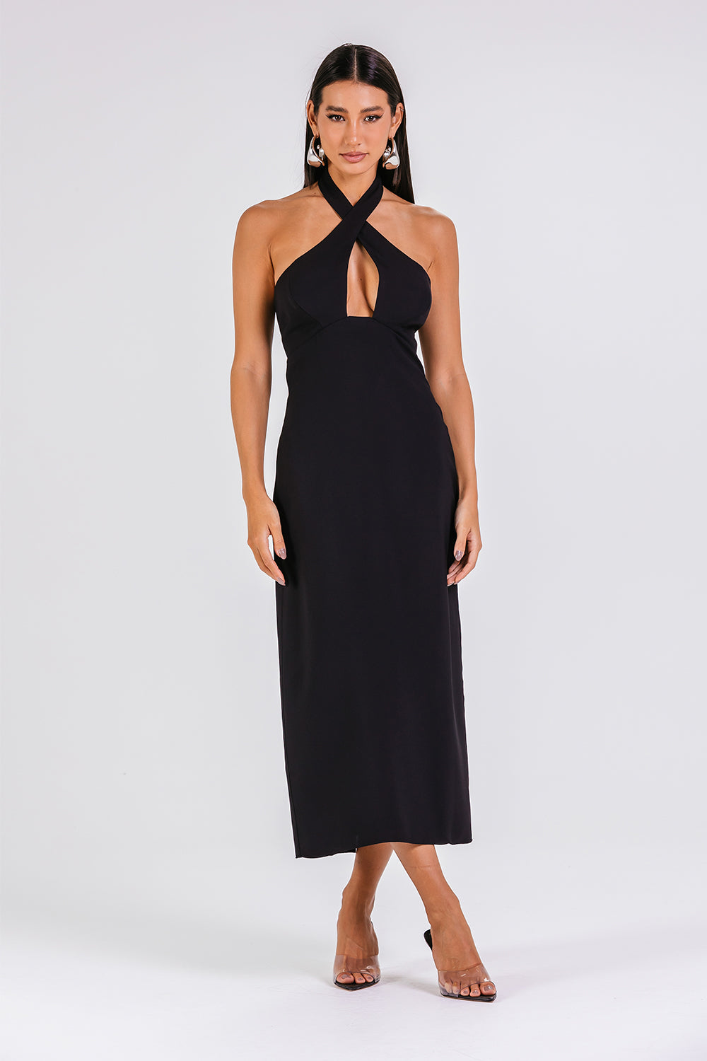 Vestido Aurea - Preto