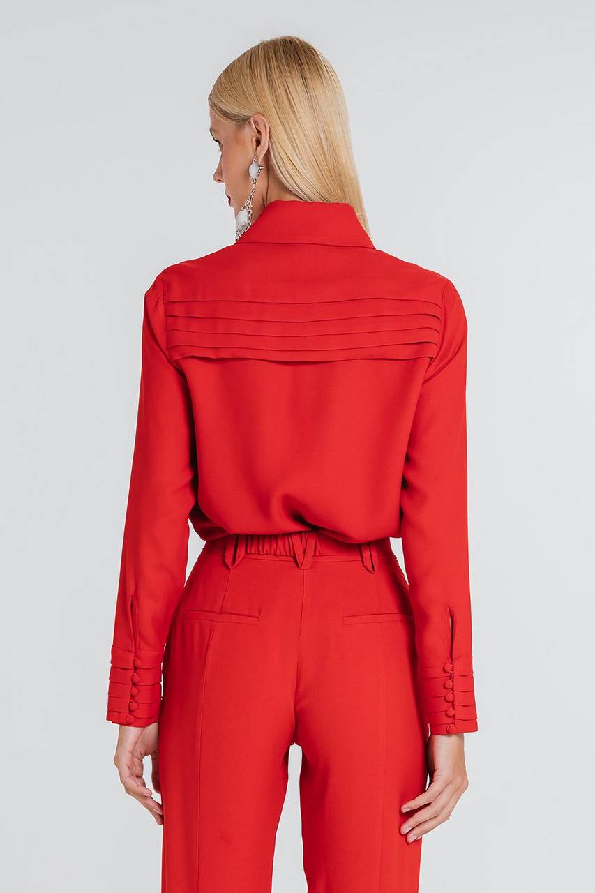 Camisa Delfina - Rouge